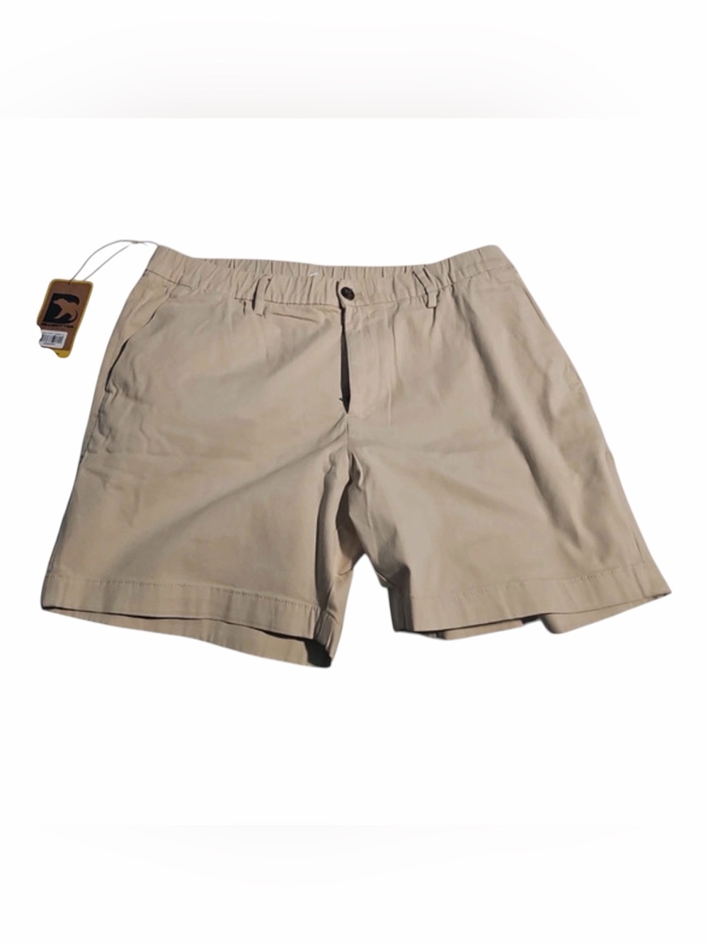 Men's Bearbottom Elastic Waist Khaki Shorts